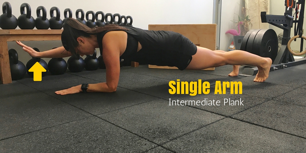 Single Arm Plank